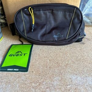 Quest Black Waist Pack